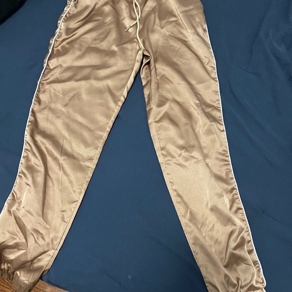 Satin joggers - Picture 2 of 3